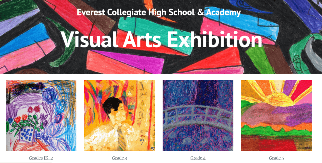 Virtual Art Show - Everest Collegiate High School & Academy